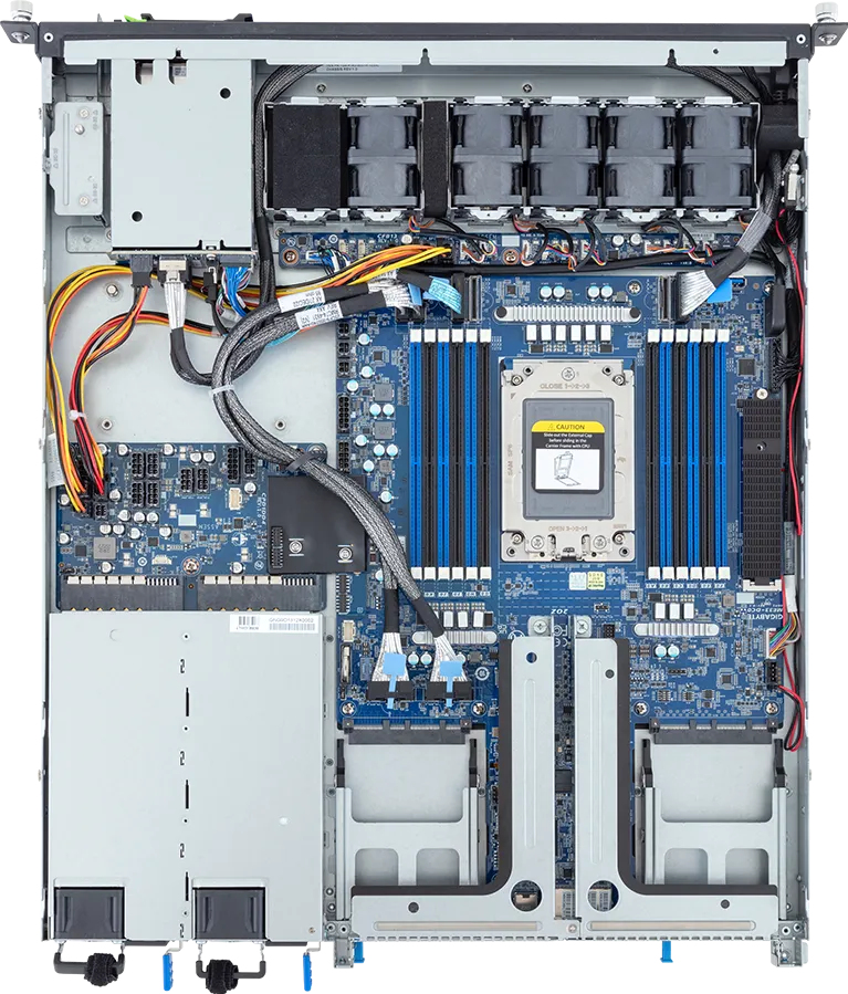 GIGABYTE E143-E30-AAG1 Intel SoC Socket SP6 Rack (1U) Black, Steel – image 4