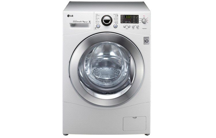 LG F1480YD washer dryer Freestanding Front-load White