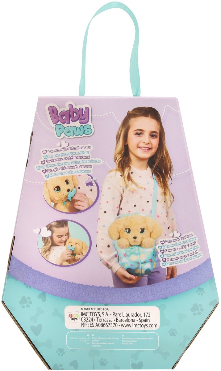 Resim IMC Toys Baby Paws IM921146 Peluş Etkileşimli Oyuncak Köpek (1.5+ Yaş)