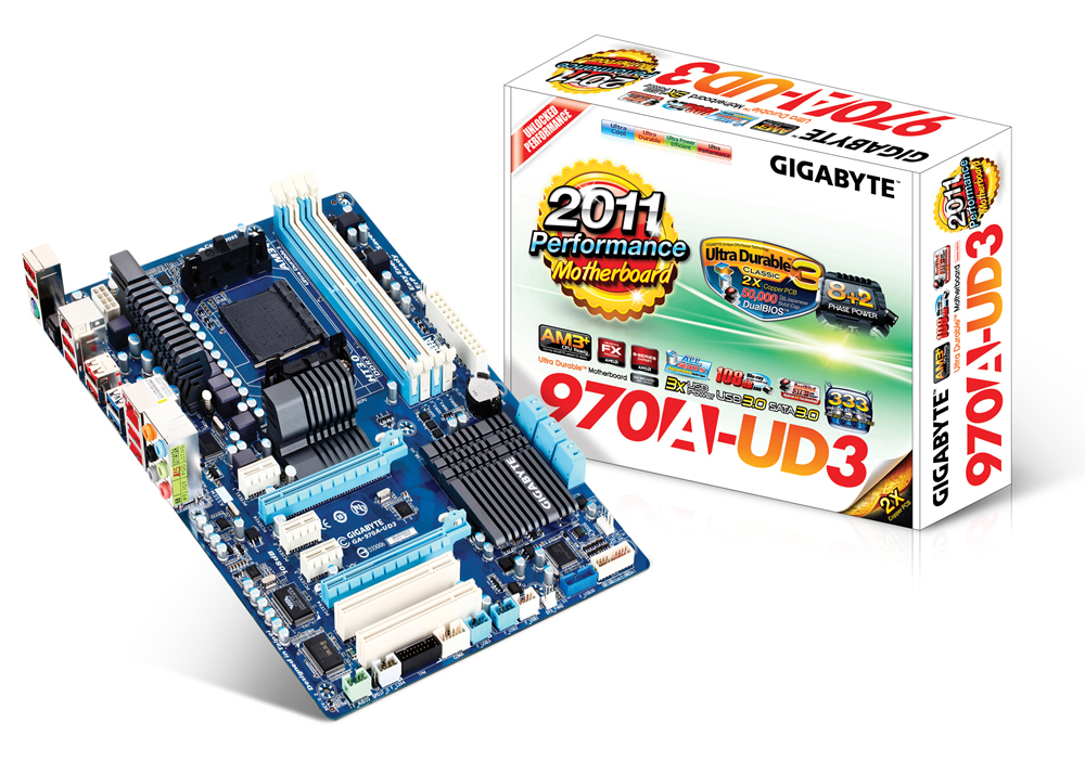 GIGABYTE GA-970A-UD3 motherboard AMD 970 Socket AM3 ATX – image 4