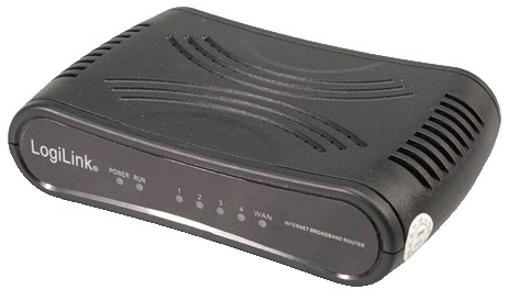LogiLink Fast Ethernet Broadband Router with 4-Port Switch – image 1
