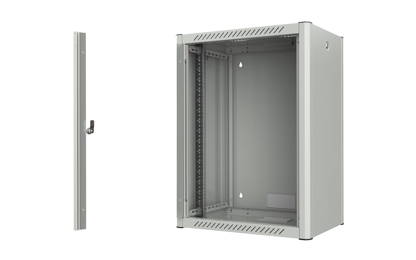 Lanview RWP16U45WH rack cabinet 16U Wall mounted rack White – image 2