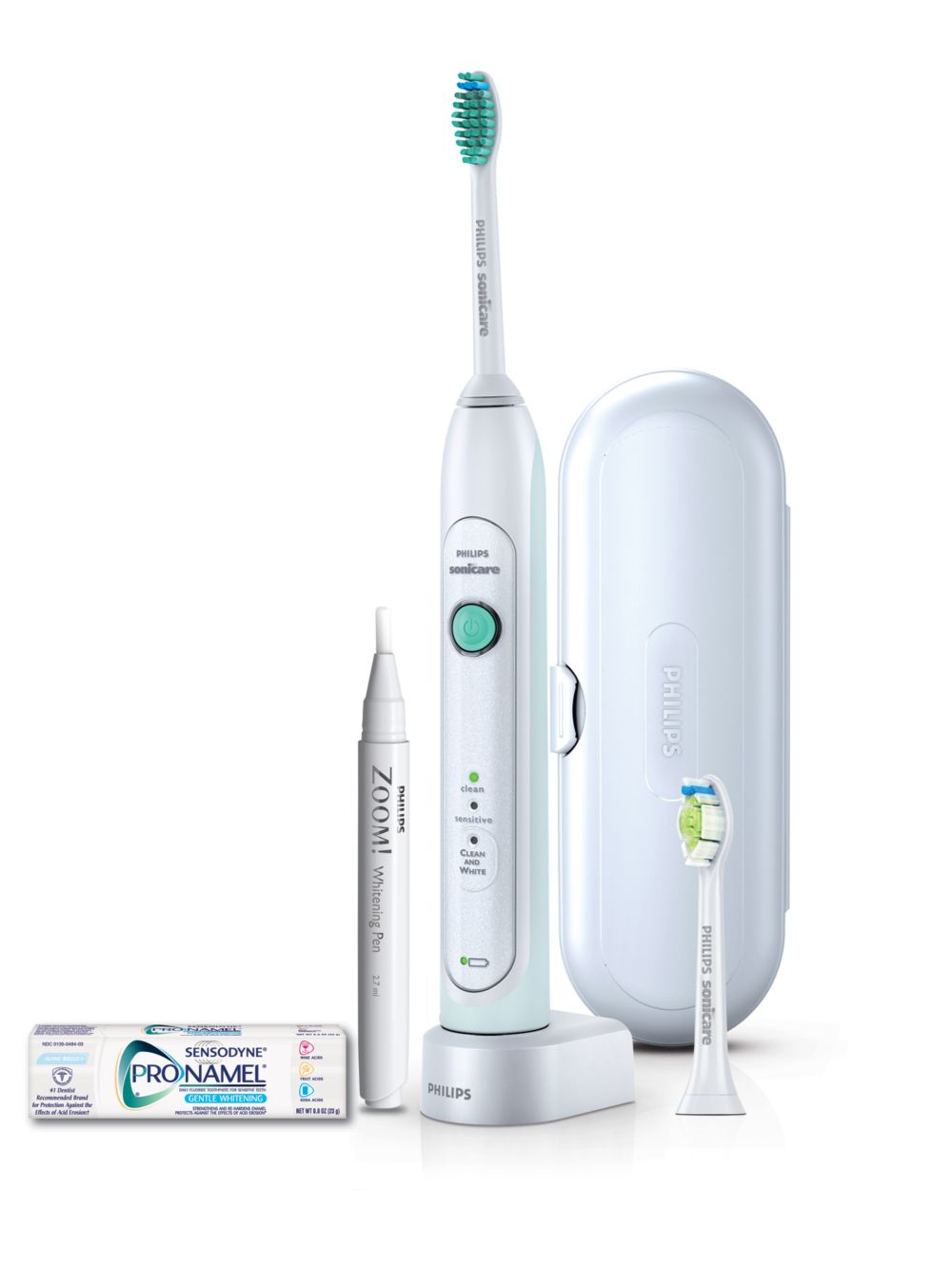 Philips Sonicare HealthyWhite HX6731/34 electric toothbrush Adult Sonic toothbrush White