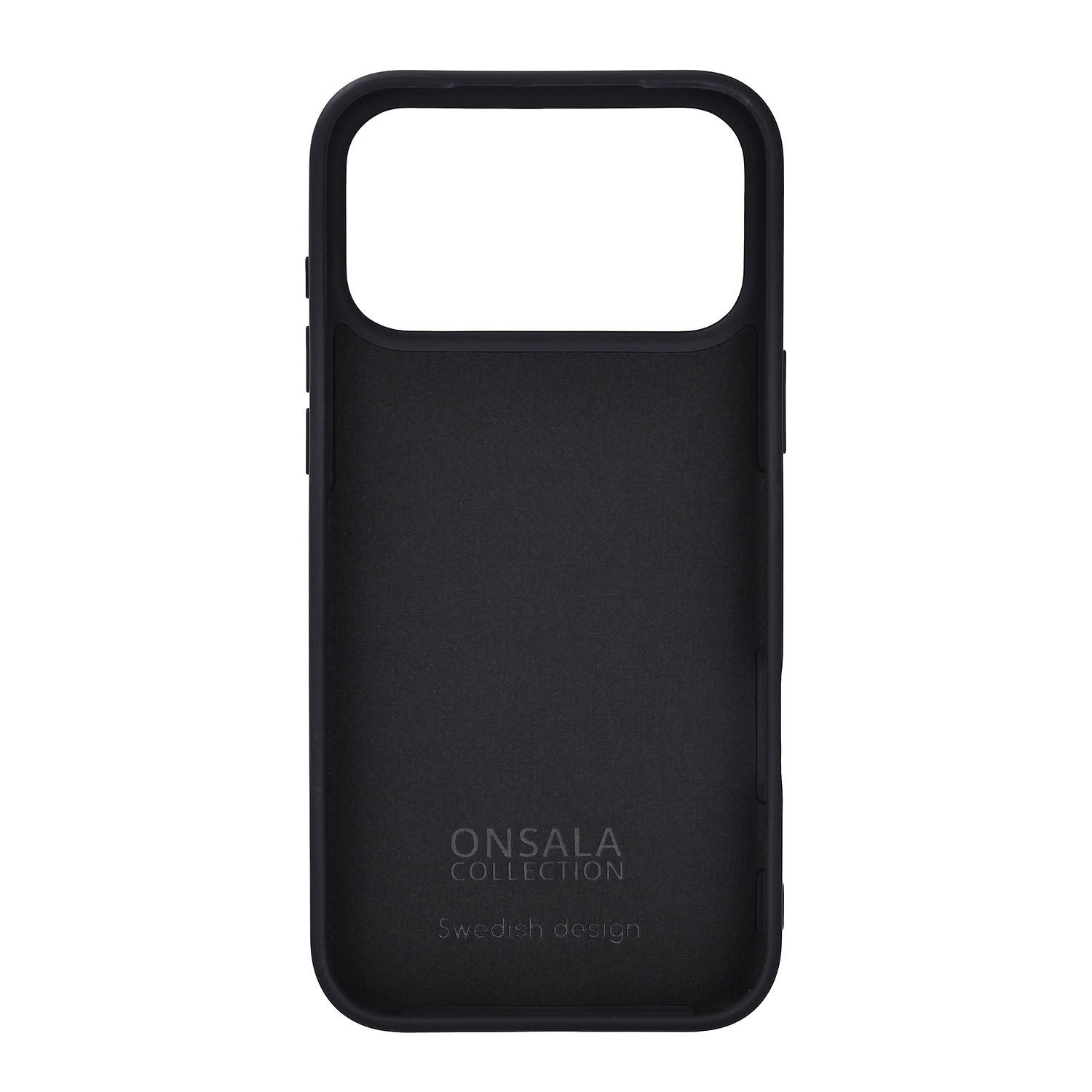Onsala Phone Case with Silicone Feel Black - iPhone 17 Pro Max/18 Pro Max – image 3
