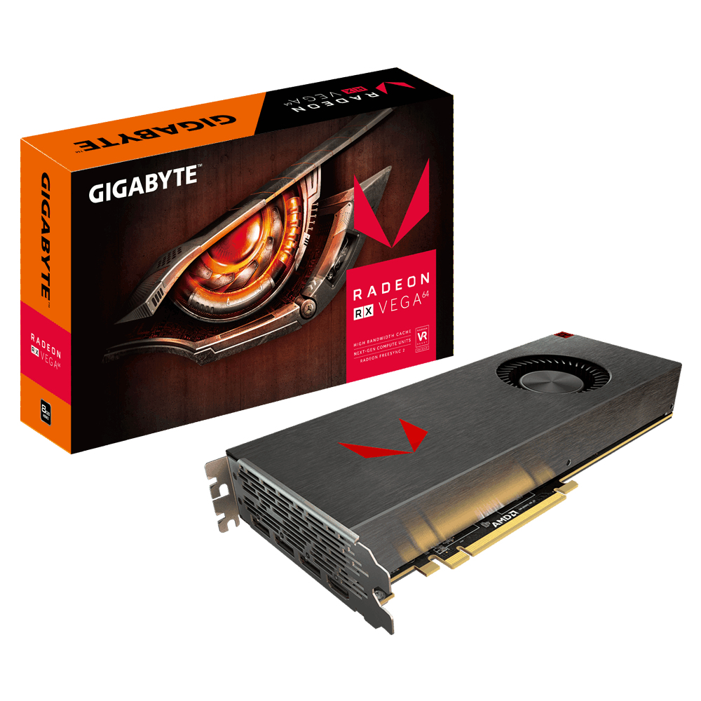 GIGABYTE GV-RXVEGA64SIL-8GD-B graphics card AMD Radeon RX Vega 64