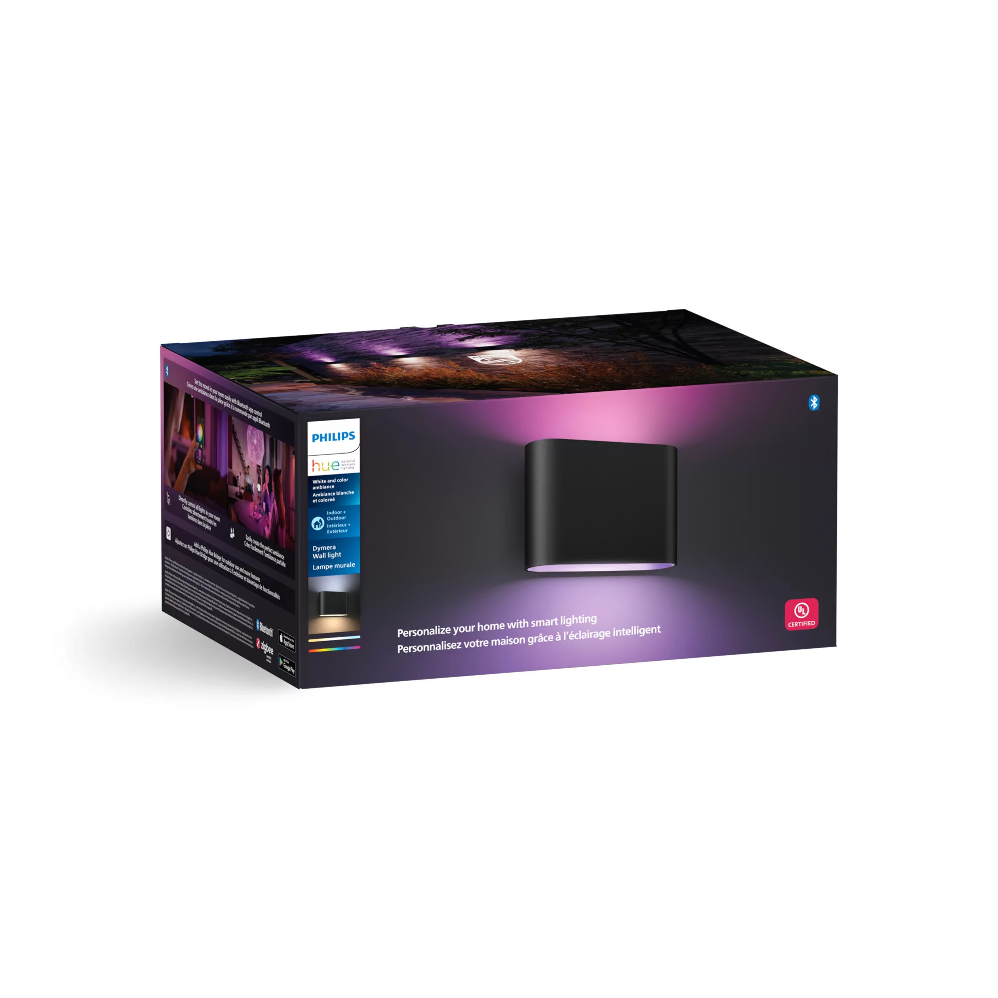 Philips by Signify Philips Hue White and colour ambience 046677585235 smart lighting Smart wall light Bluetooth/Zigbee – image 4