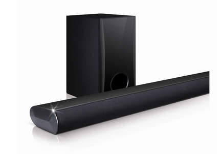 LG LAS350B soundbar speaker Black 2.1 channels – image 4