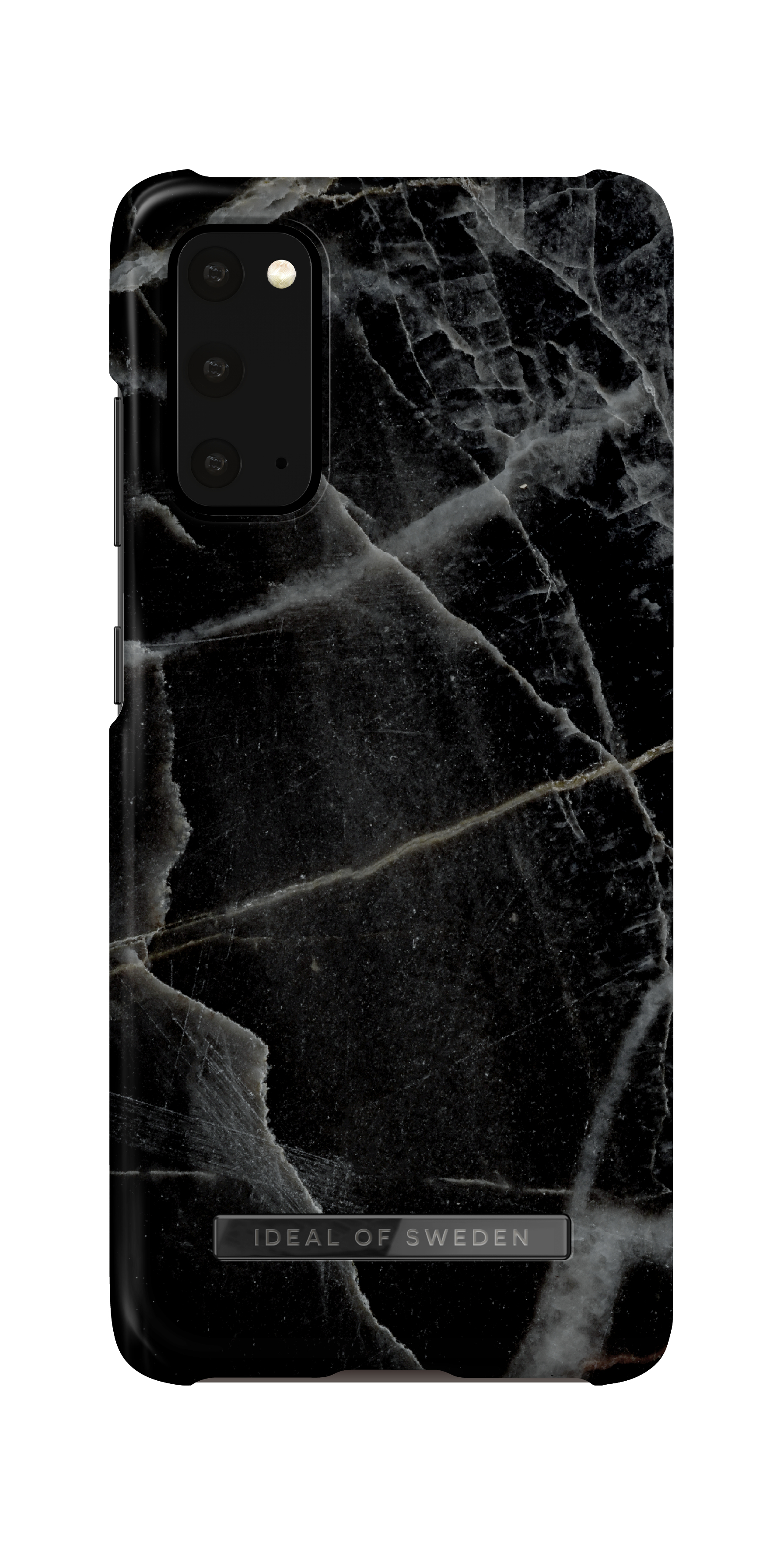 iDeal of Sweden Printed Case Galaxy S20 Black Thunder Marble – image 3