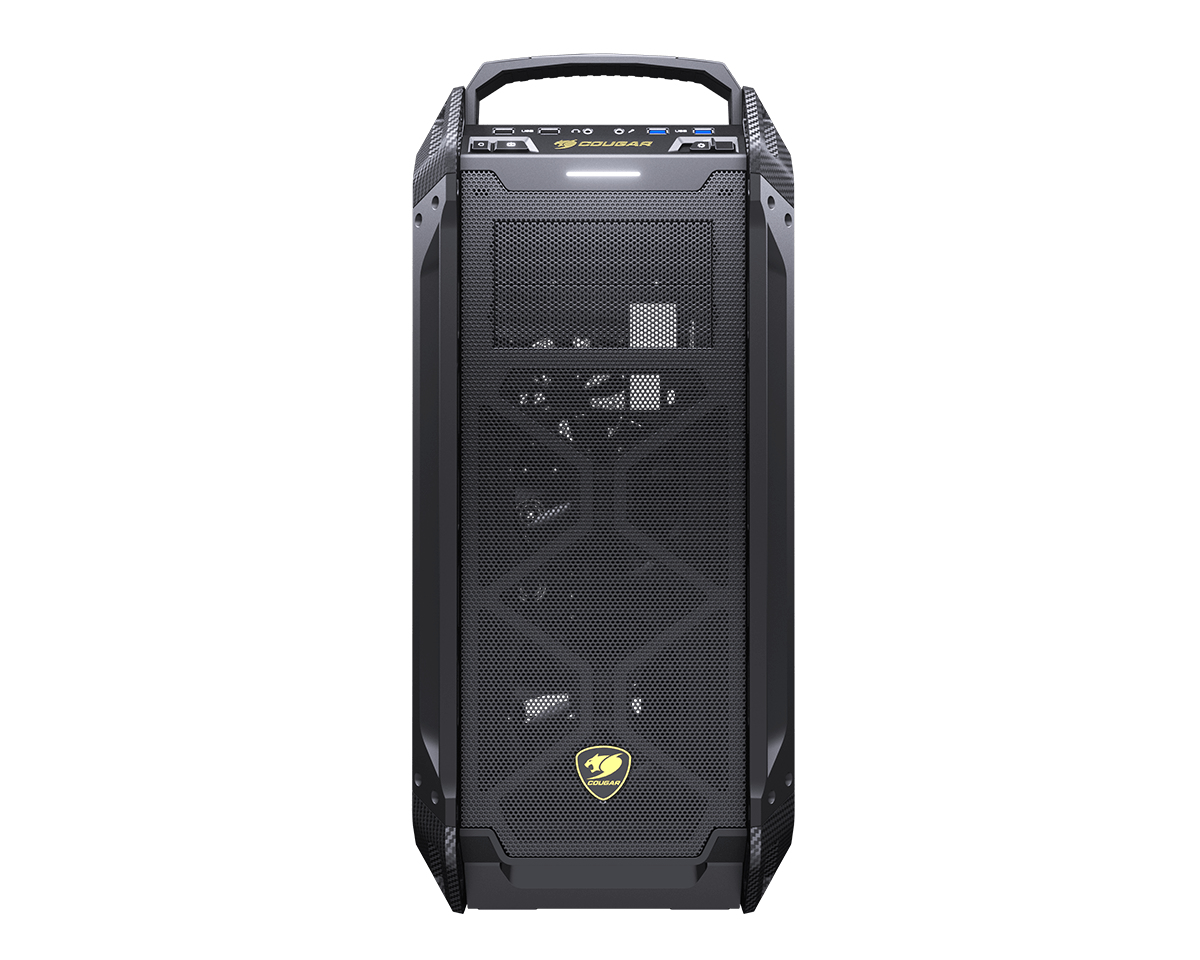COUGAR Full Tower Case, Panzer Max-G, Black – image 7