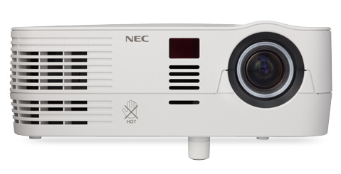 NEC VE281 Standard throw projector 2800 ANSI lumens DLP SVGA (800x600) White – image 2