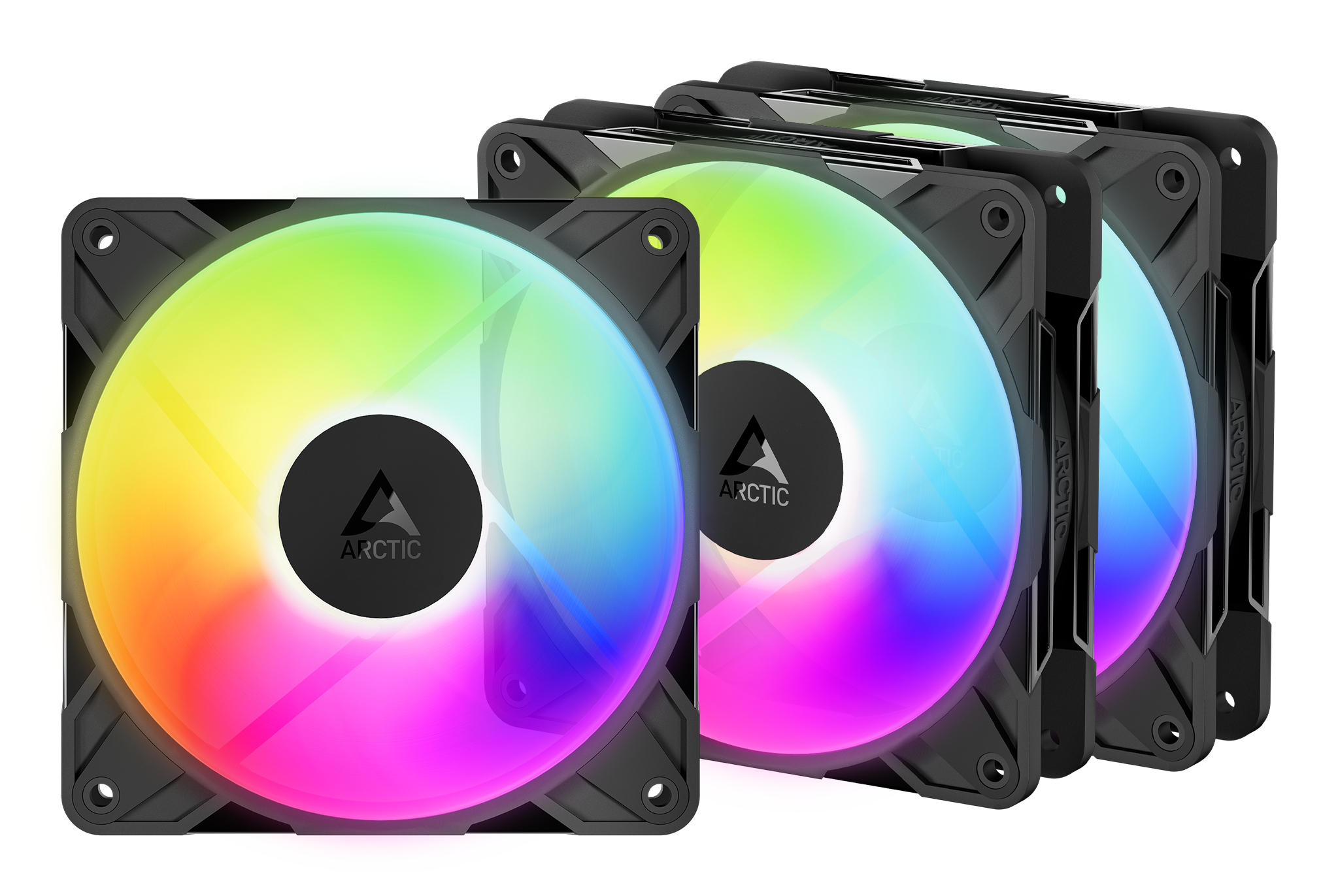 ARCTIC Lüfter 120*120*25 P12 Pro Reverse A-RGB -3Pack Lüfter