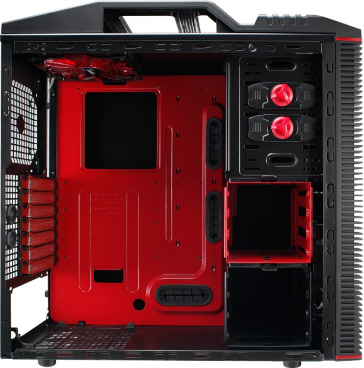 Aerocool Rs-4 Midi Tower Black, Red – image 5