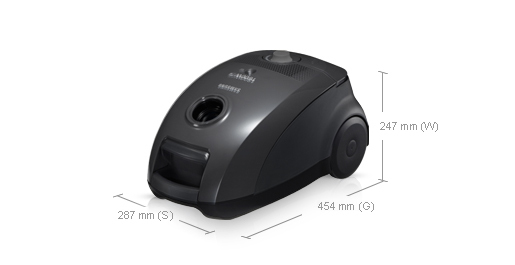 Samsung SC5610 3.5 L Cylinder vacuum Dry 1600 W Dust bag – image 4