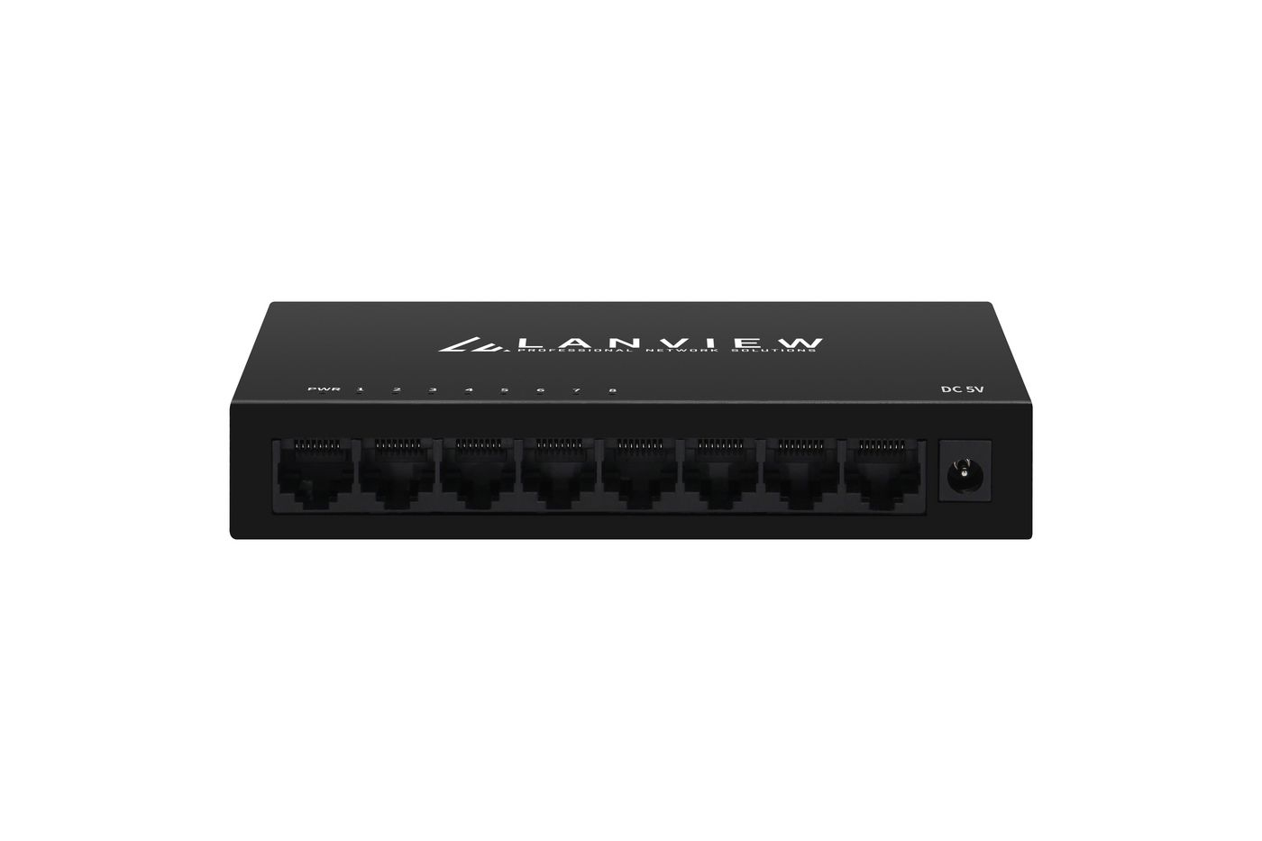 Lanview LVN-DESK-8PORT-1G network switch Unmanaged Gigabit Ethernet (10/100/1000) – image 1