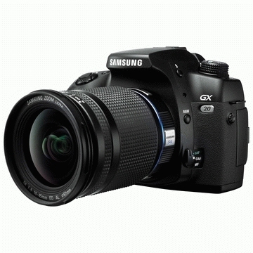 Samsung GX-20 14.6 MP CMOS Black – image 2