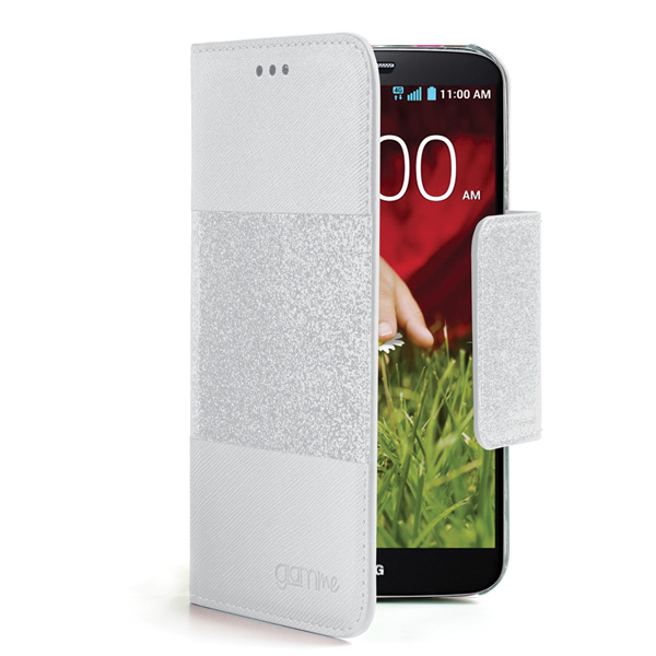 Celly GLAGEG2WH mobile phone case Folio White