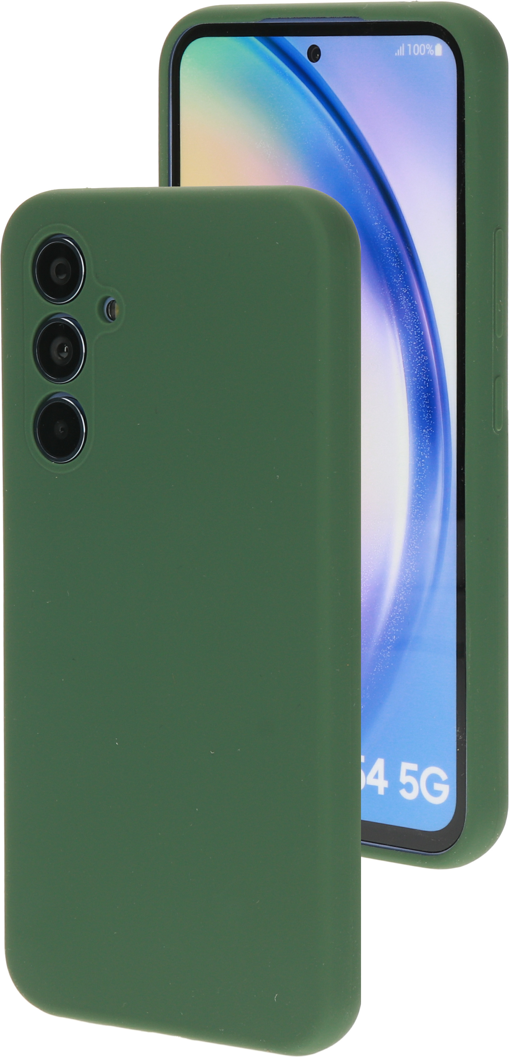 Mobiparts Silicone Cover Samsung Galaxy A54 (5G) Forest Green – image 1