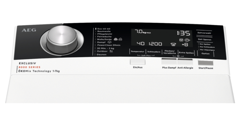 AEG LTR8E80379 washing machine Top-load – image 2