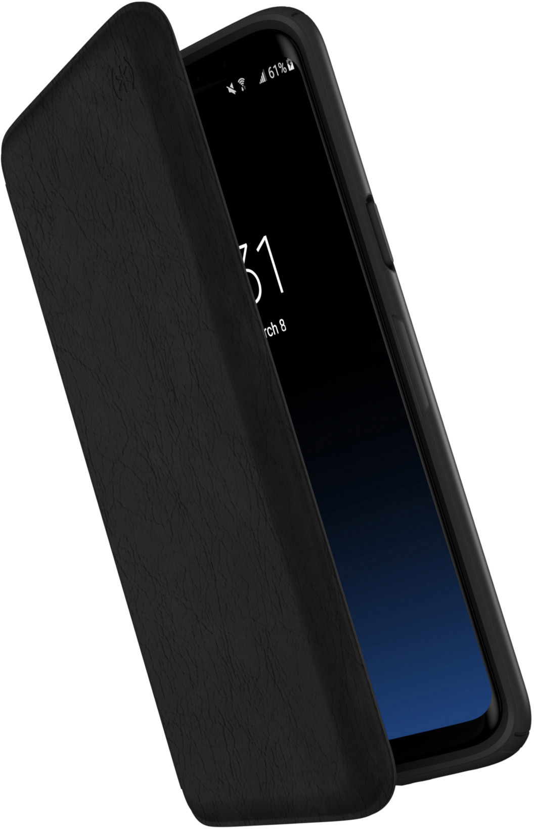 Speck Presidio Leather Folio Samsung Galaxy S9 Plus Black – image 9