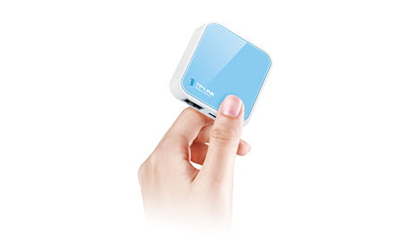 TP-Link TL-WR702N wireless router Fast Ethernet Blue, White – image 2