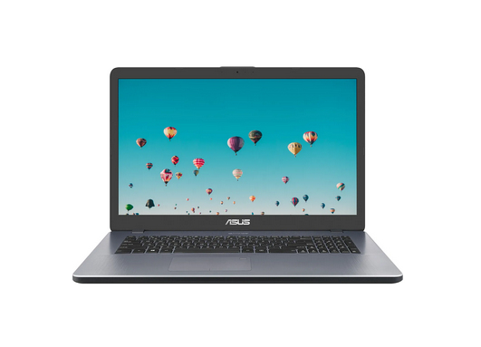 ASUS Vivobook 17 X705MAR-BX022BUN laptop Intel® Celeron® N N4020 43.9 cm (17.3") HD+ 8 GB DDR4-SDRAM 1 TB HDD Wi-Fi 4 (802.11n) Windows 10 Grey