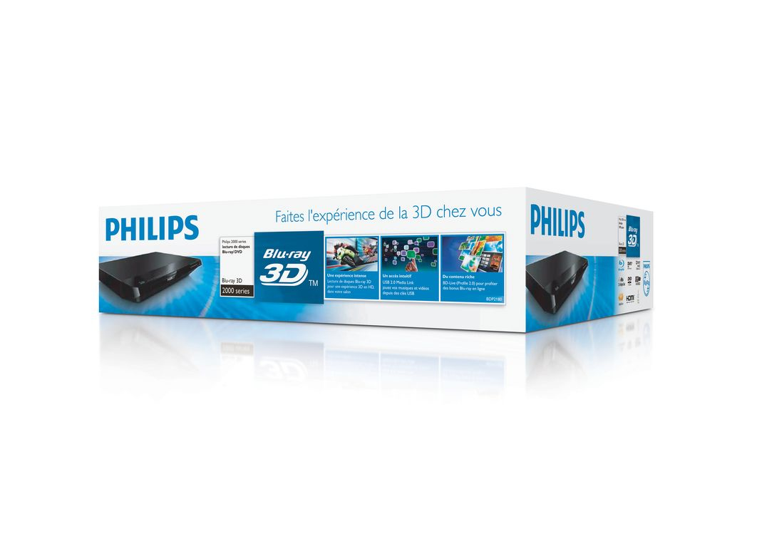 Philips Blu-ray Disc/ DVD player BDP2180/12 – image 3
