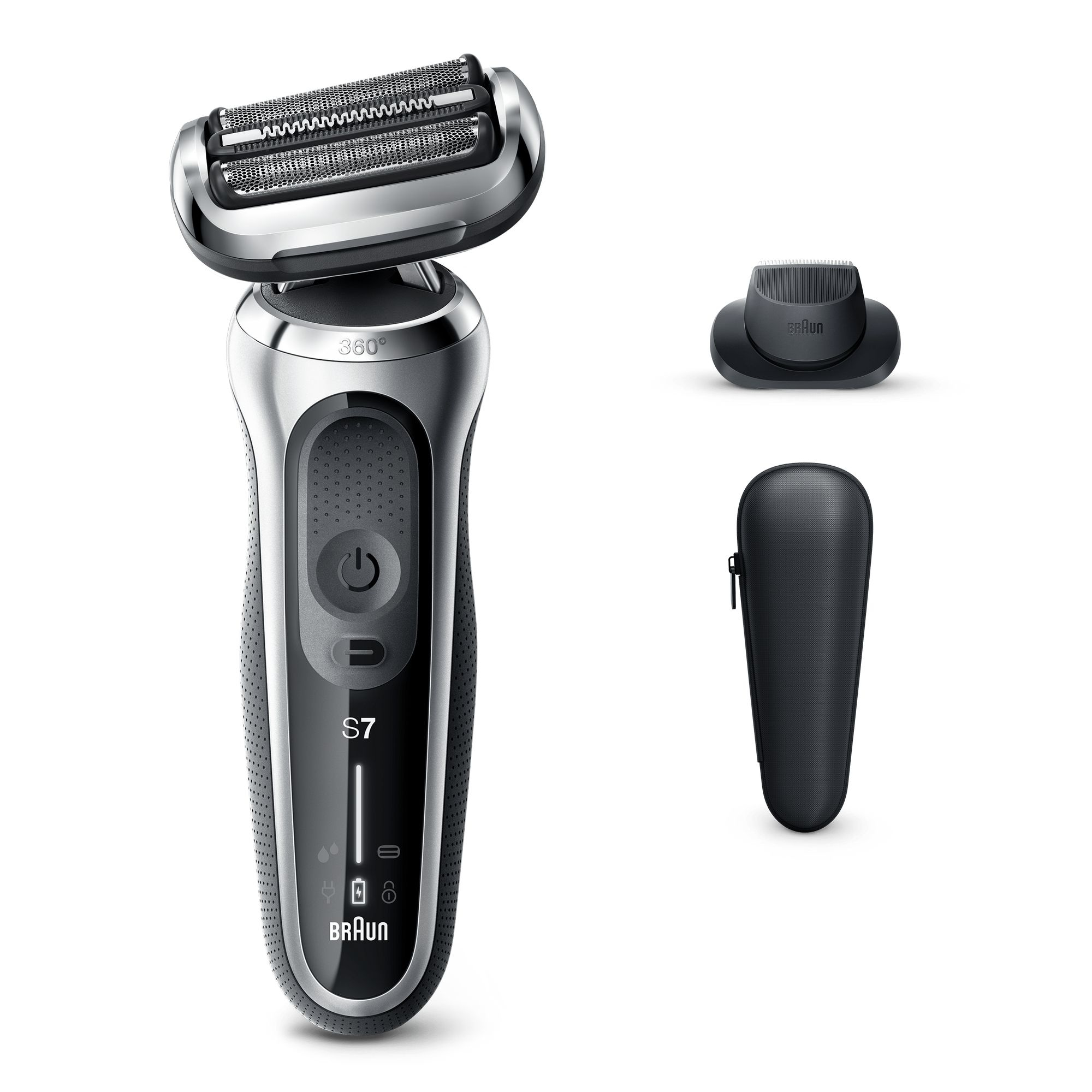 Braun Series 7 70-S1200s Foil shaver Trimmer Silver – image 3