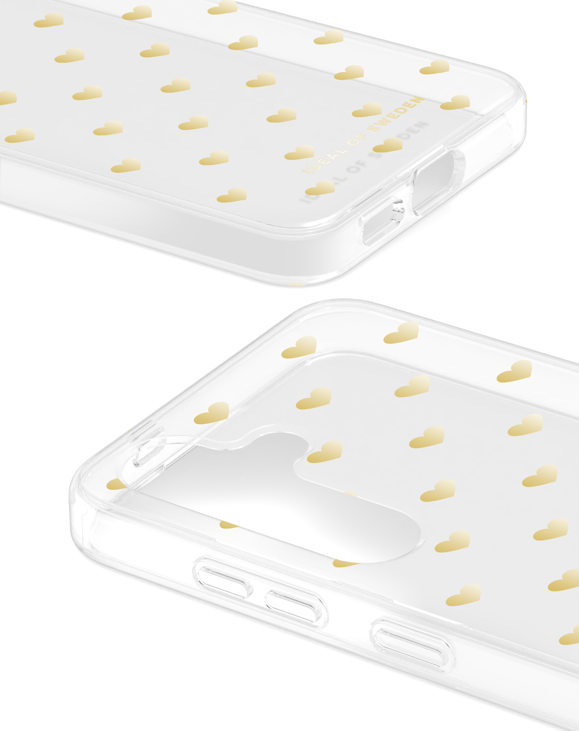 iDeal of Sweden Clear Case Galaxy S24 / S25 Golden Hearts – image 2