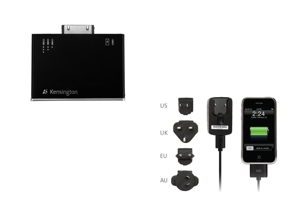 Kensington Mini Battery Pack and Charger for iPhone and iPod
