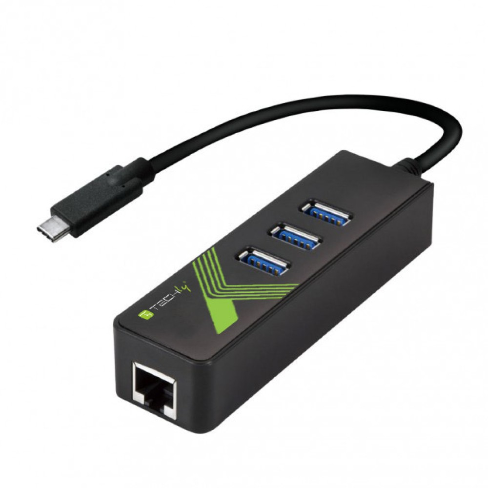 Techly IDATA USB-ETGIGA-3C2 – image 1