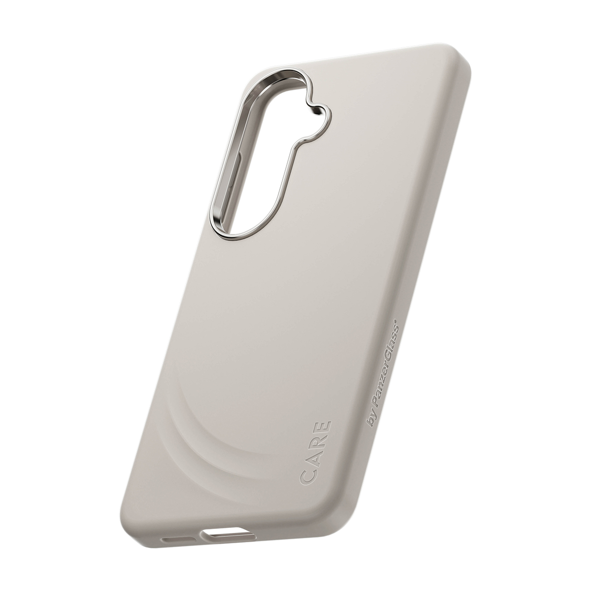 PanzerGlass CARE™ by PanzerGlass® Flow Case Vanilla w. Qi Samsung Galaxy S26 – image 1