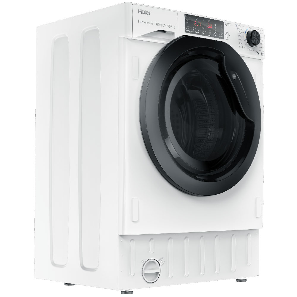 Haier HWQ90B416FWB-RU washer dryer Built-in Front-load White – image 2