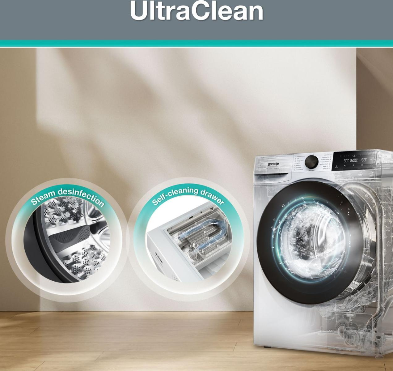 Gorenje G600 WG684A3T1 washing machine Front-load – image 8