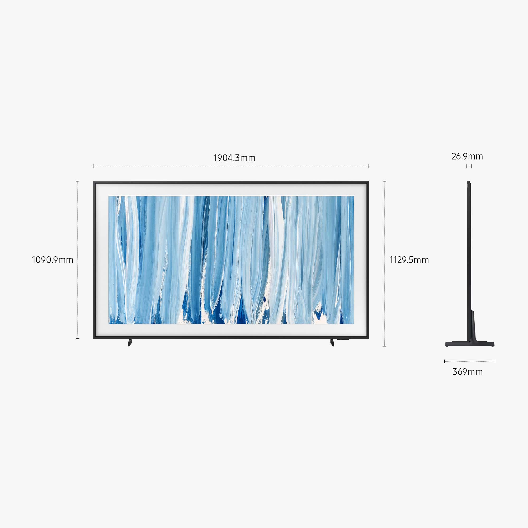 Samsung The Frame QE85LS03HWUXZT TV 2.16 m (85") 4K Ultra HD Smart TV Wi-Fi Black – image 2