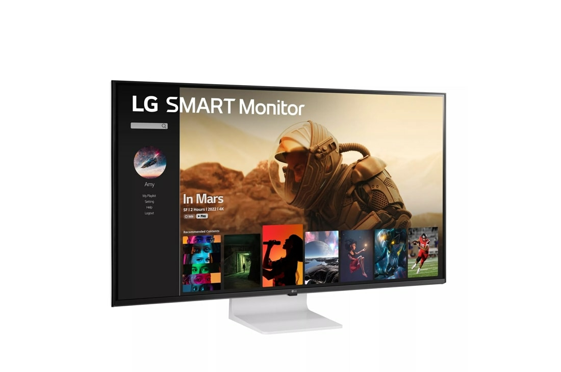 LG 43SQ700S-W computer monitor – image 2