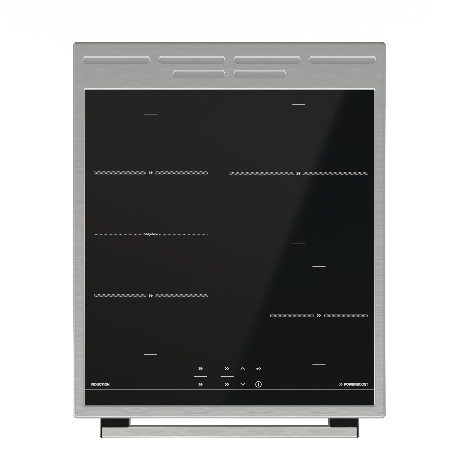 Gorenje EIT5355XPG cooker Freestanding cooker Electric Zone induction hob Stainless steel – image 2