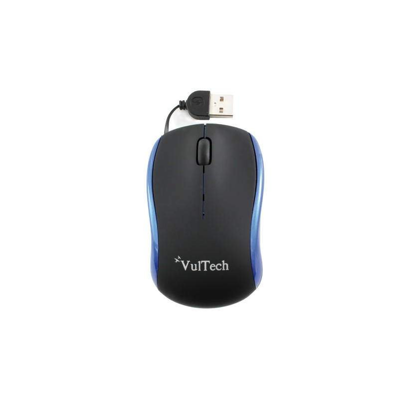 Vultech MN-01B mouse Travel Ambidextrous USB Type-A Optical 1200 DPI – image 1