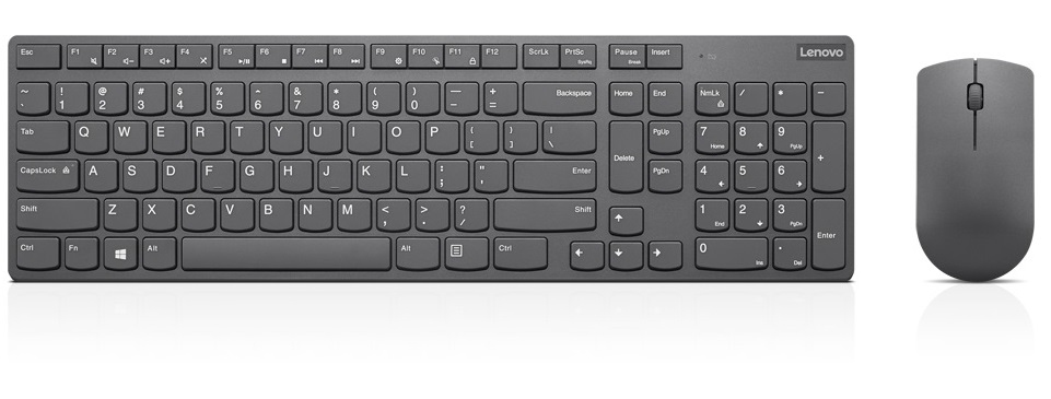 Lenovo 4X30T25786 keyboard Mouse included Home RF Wireless Arabic Grey