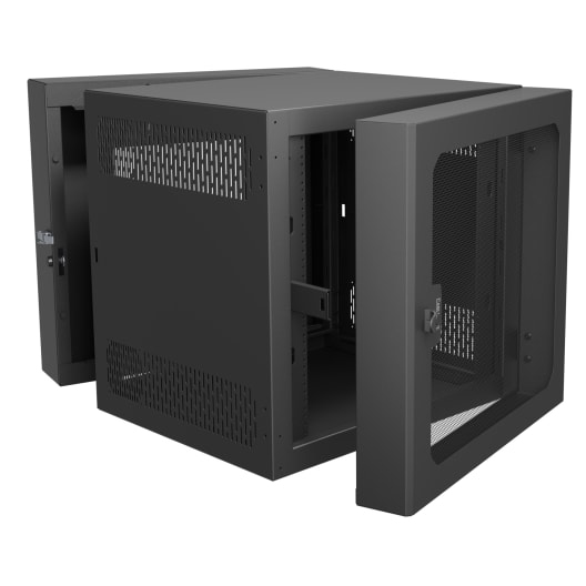 Middle Atlantic CWR-12-30VD4 rack cabinet 12U Wall mounted rack Black