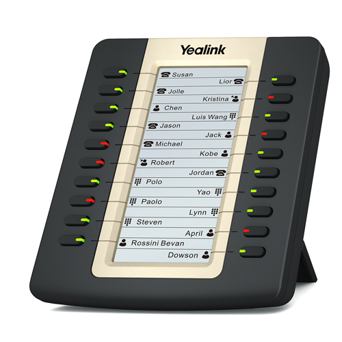 Yealink EXP20 IP phone Black LCD – image 1
