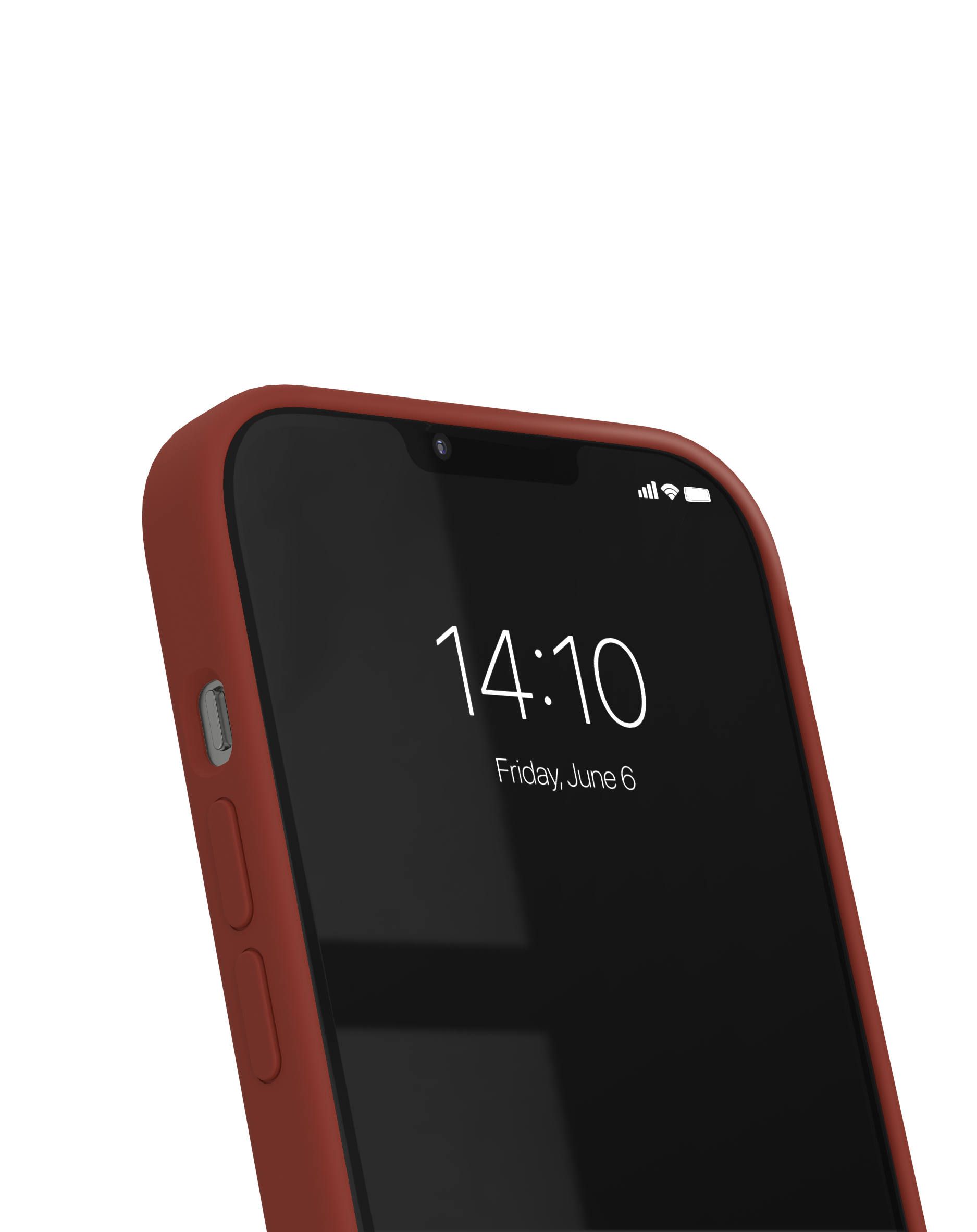 iDeal of Sweden Silicone Case iPhone 12/12P Dark Amber – image 2