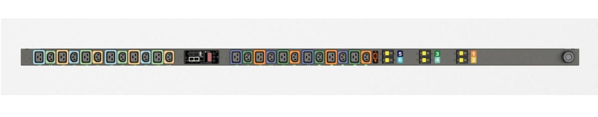 Vertiv Geist MNU3EGB1-24PBB3-3PS56B0A10-S-A power distribution unit (PDU) 24 AC outlet(s)
