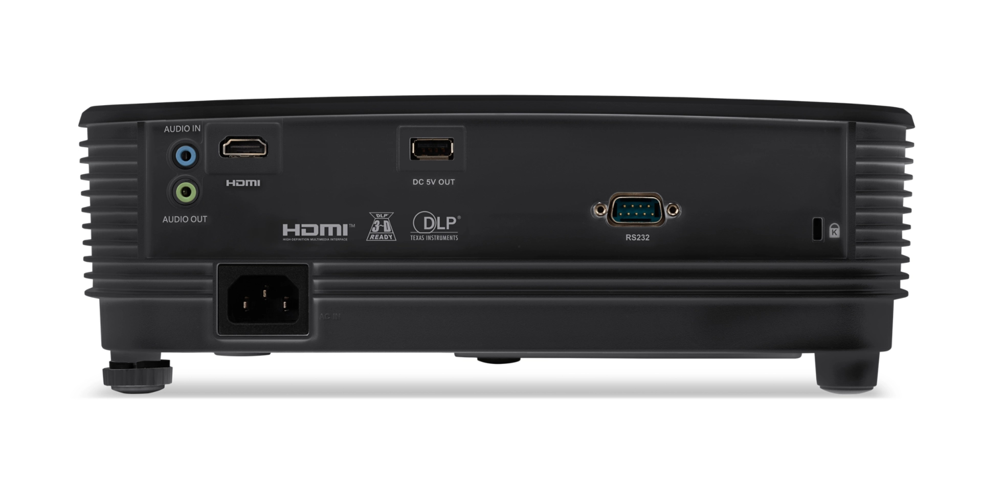 Acer PD2327W Standard throw projector 3200 ANSI lumens DLP WXGA (1280x800) Black – image 4