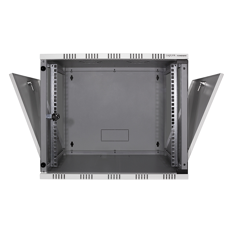 LogiLink W15B54G rack cabinet 15U Wall mounted rack Grey – image 3