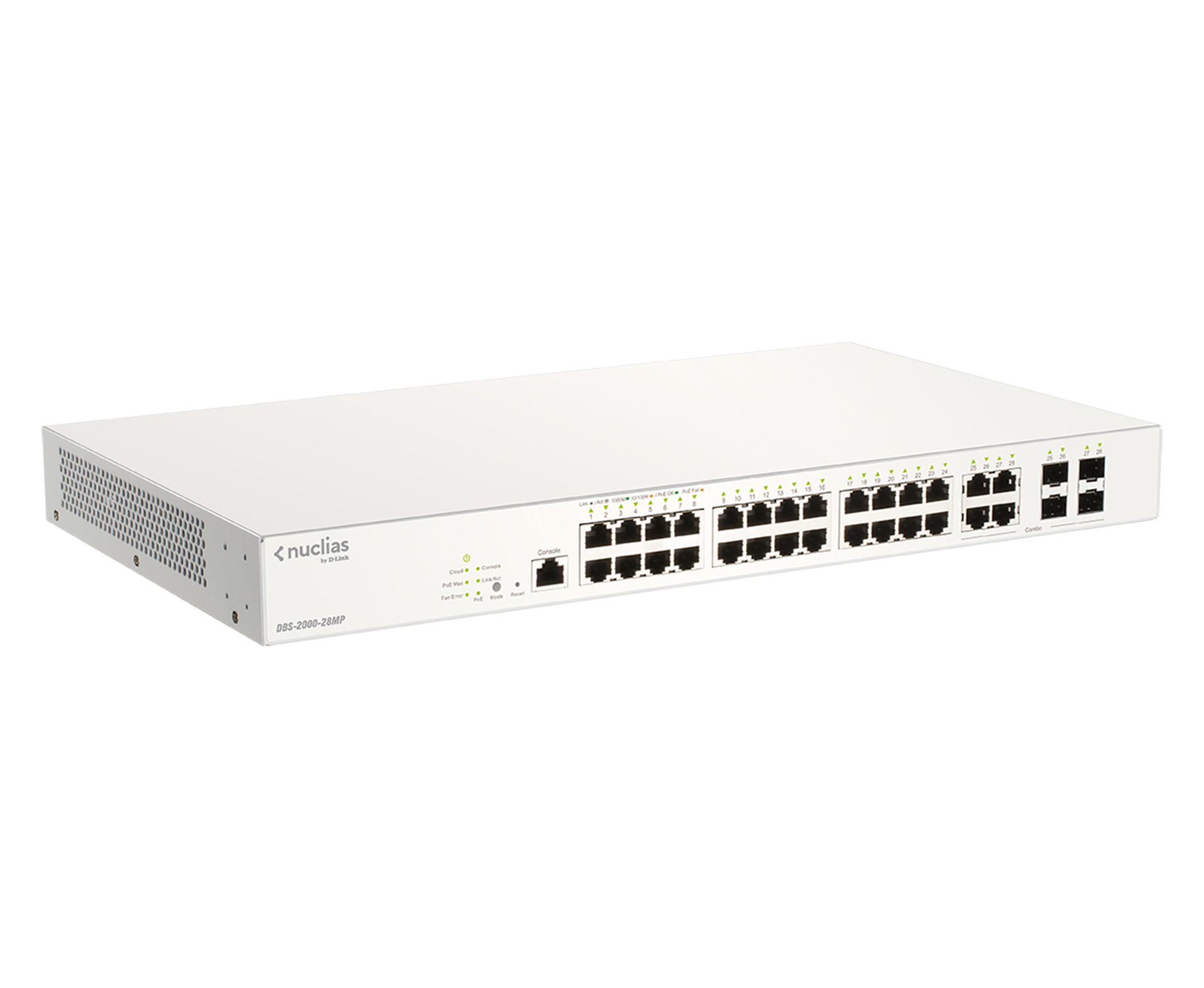 D-Link 28-Port Gigabit PoE+ Nuclias Smart Managed Switch including – image 2