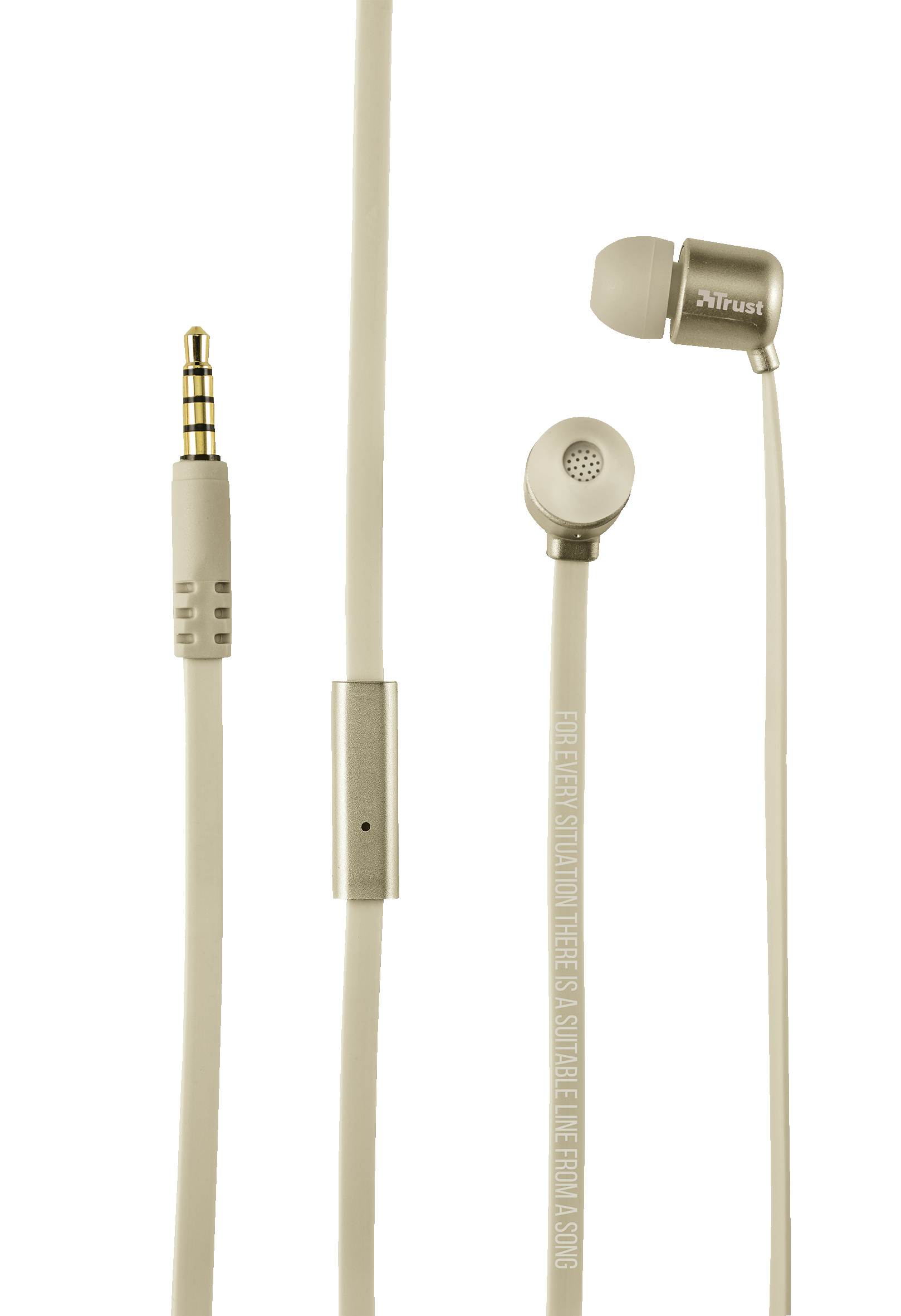 Trust 20904 headphones/headset Wired In-ear Gold – image 3