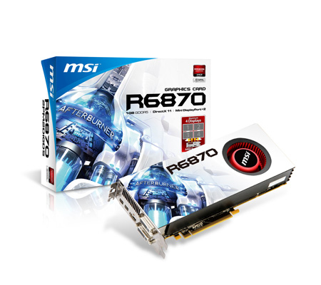 MSI R6870-2PM2D1G/D5 graphics card AMD Radeon HD6870 – image 2