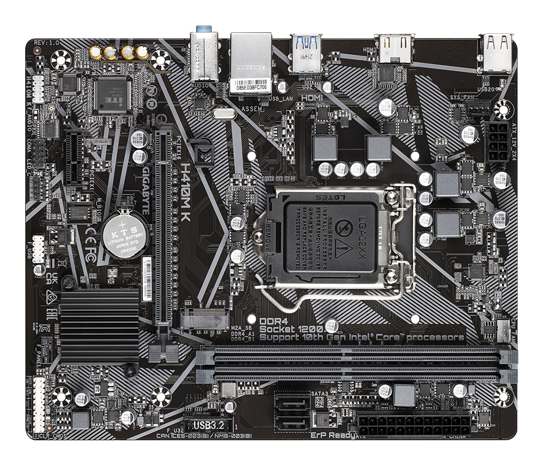 GIGABYTE H410M K – image 3