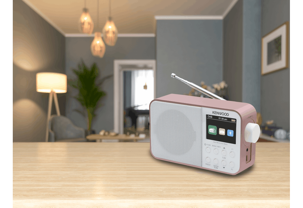 Kenwood CR-M30DAB-R radio Portable Digital Rose gold – image 3