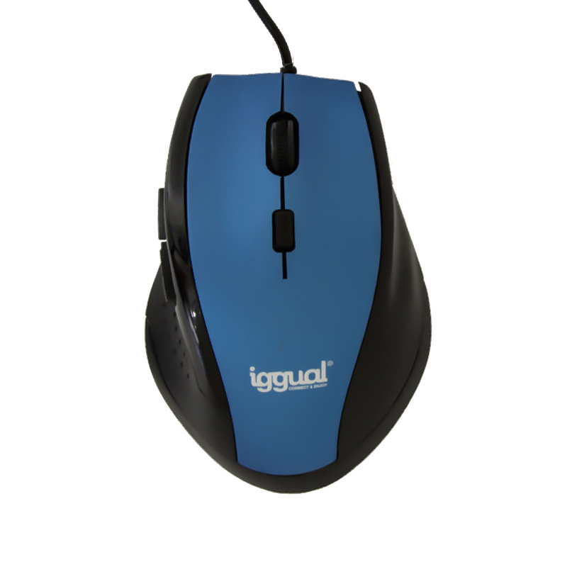 iggual Work-1 mouse Office Right-hand USB Type-A Optical 1600 DPI – image 2